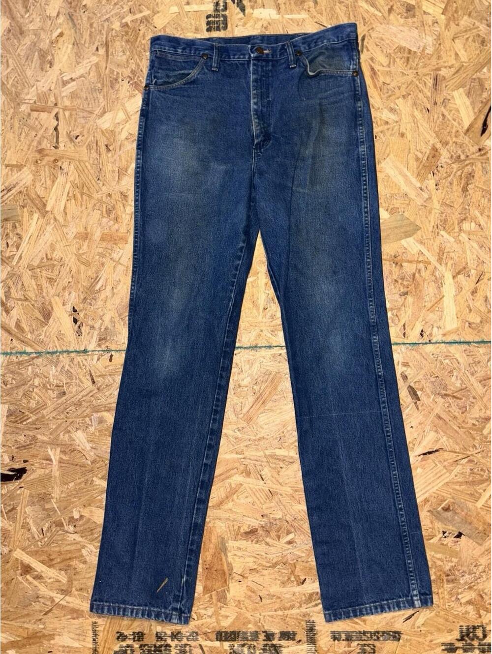 Wrangler 936PWD Cowboy Cut Slim Fit Jeans Men’s 34x36 Blue Prewashed